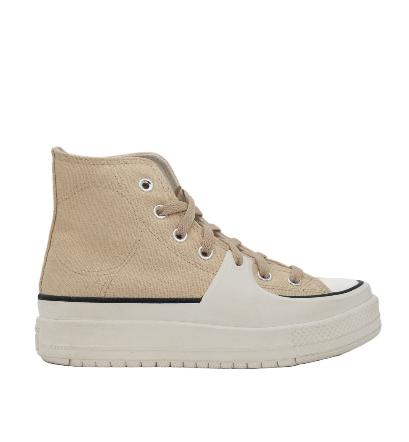 Converse Sneaker Construct Camp Daze Hi Nutty Granola-Egret